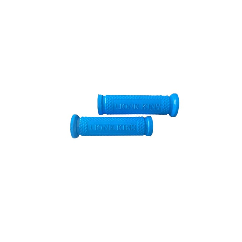 Blue PVC Handle Grips for Kick Scooters (2pcs)
